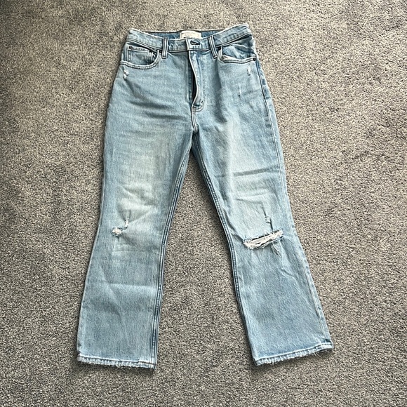 Abercrombie & Fitch Denim - A&F Ultra High Rise Kick Flare Jeans